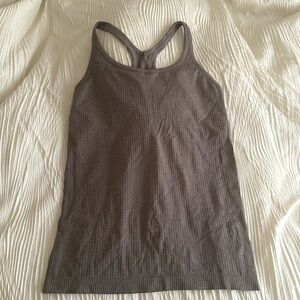 Lululemon Athletica Ebb To Street Tank Top 10 Grey